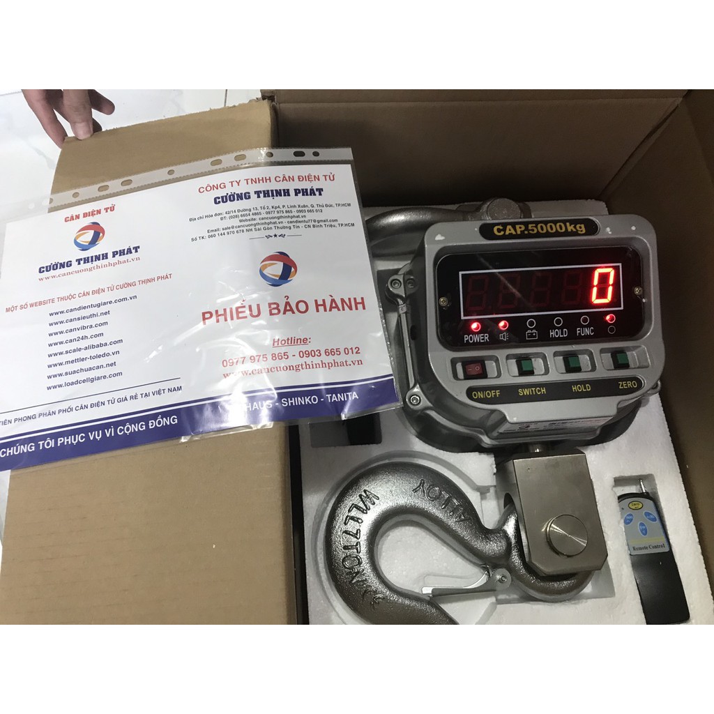 CÂN TREO ĐIỆN TỬ OCS - 5 TẤN