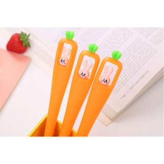 [Bút cute các mẫu] Combo 5 Bút Thỏ Cà Rốt
