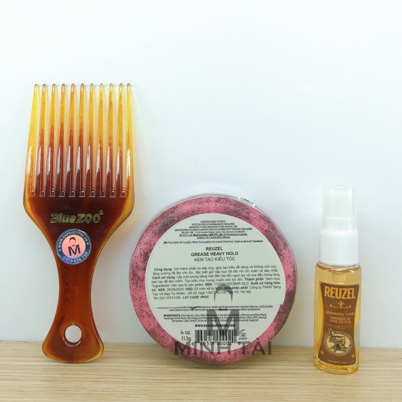 Sáp Vuốt Tóc Nam REUZEL Pink Pomade - Hàng Chính Hãng