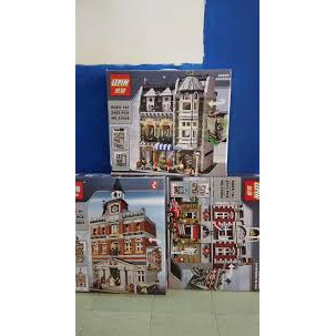 Xếp Hình Modular Leji 99009 Trụ Sở Cứu Hỏa Năm 1932 2313 Mảnh