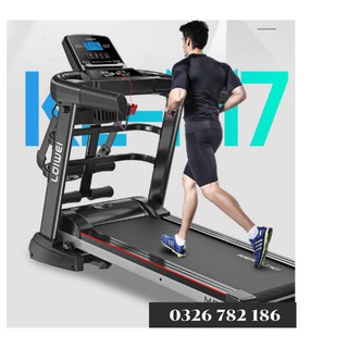 Máy chạy bộ điện đa năng KEMILNG , tích hợp máy rung, gập bụng !
