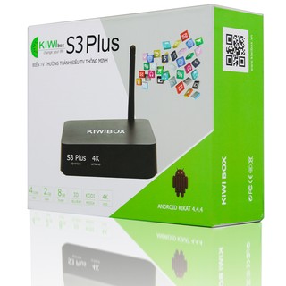 Android tivi box kiwi s3 plro - ram 2gb