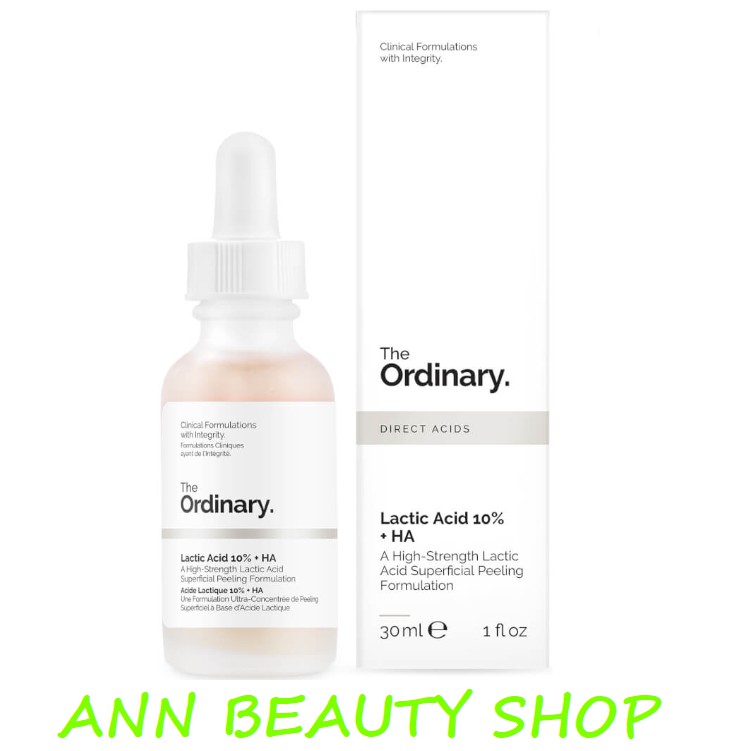 Tinh Chất Tẩy Tế Bào Chết Cấp Nước The Ordinary Latic Acid + HA 30ml | BigBuy360 - bigbuy360.vn