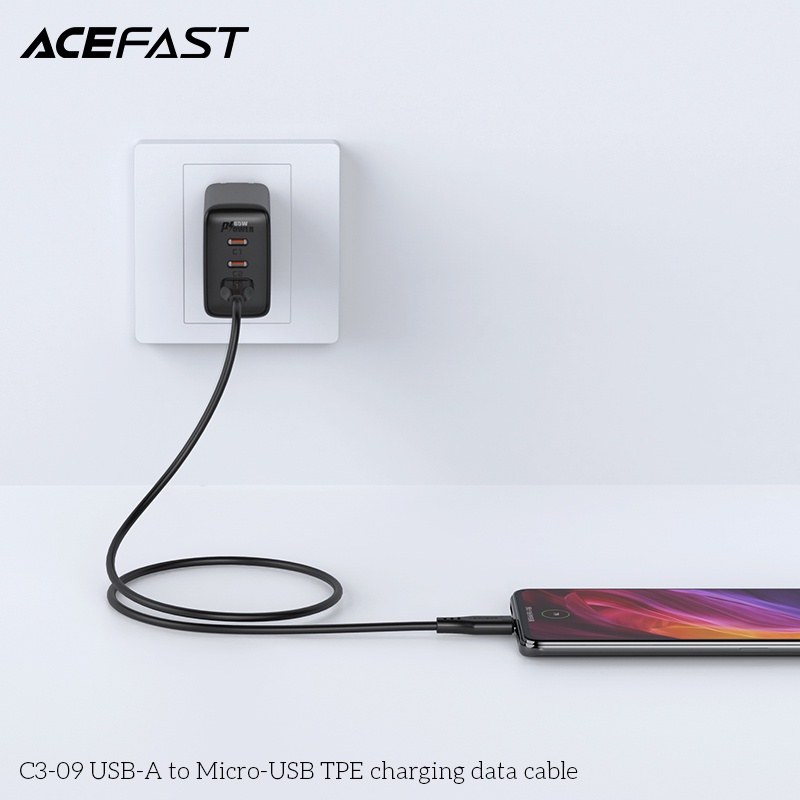 Cáp ACEFAST Micro  - C3-09 LAMINO