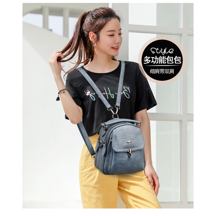 Balo nữ thời trang cao cấp KAIDIFEINIROO phong cách Hàn Quốc KF32  Size 20 Kaidio