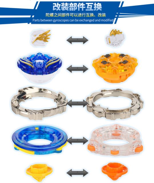 ĐẠI CHIẾN VÔ CỰC - CON QUAY NADO 5 VÀNG 634404