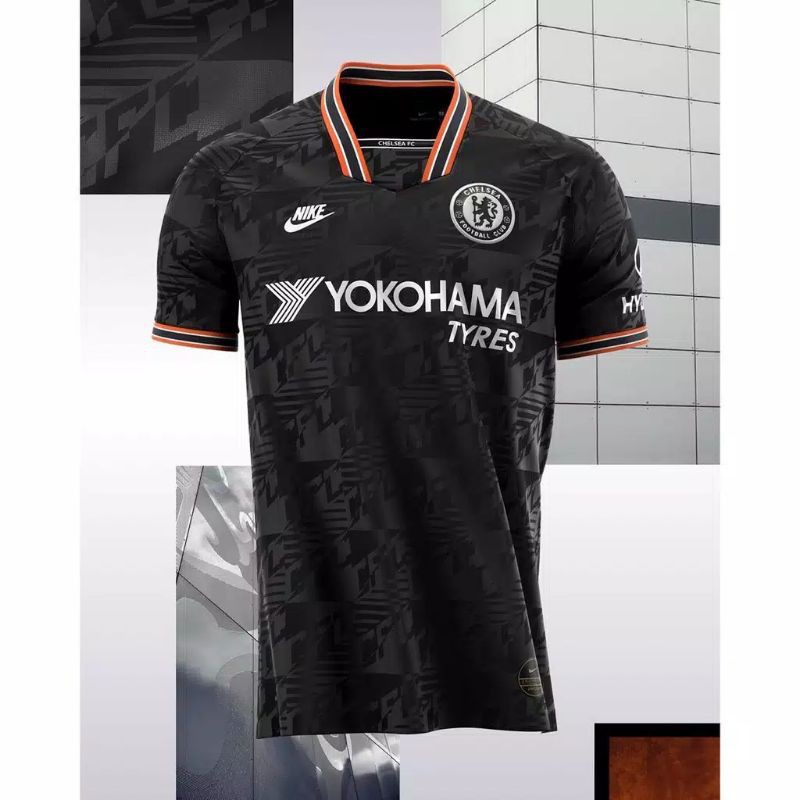 Áo Thun In Hình Đội Bóng Chelsea 3rd 2019 / 2020 Độc Đáo