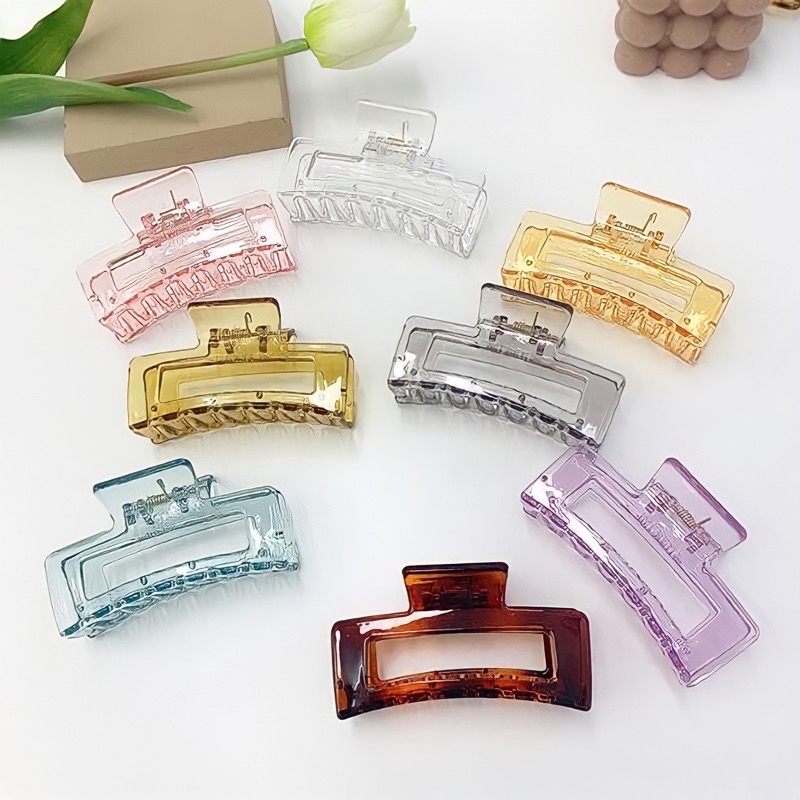 Kẹp càng cua chữ nhật phong cách hàn quốc