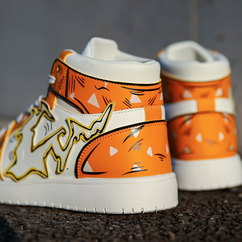 Thời Trang Giày Sneaker In Họa Tiết Anime Demon Slayer Cho Nam | BigBuy360 - bigbuy360.vn