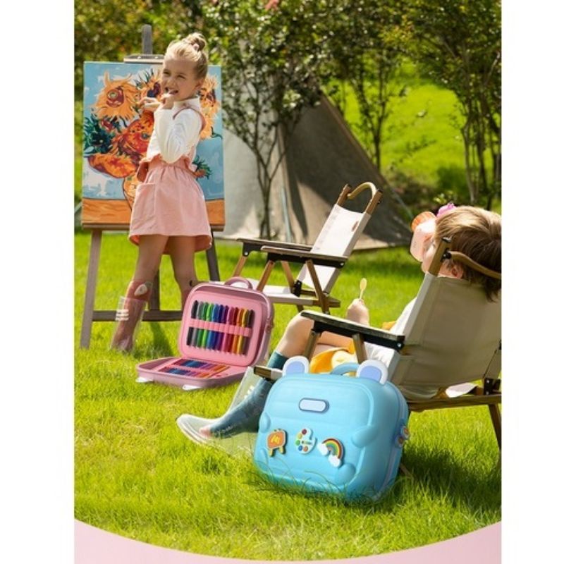 Bộ bút màu cao cấp, kèm hộp đựng màu siêu xinh KOOOL