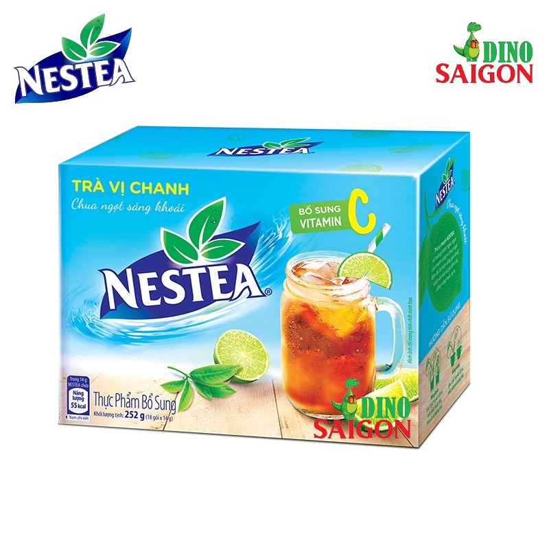 Combo 3 Hộp Trà NESTEA Mix Các Vị Chanh, Trà Sữa Đường nâu và Vải & Hương Hoa Lài
