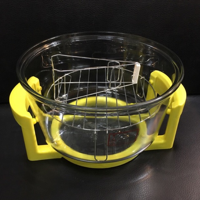 Phụ kiện nồi thuỷ tinh dùng cho lò nướng halogen glass oven bowl 12 - 17 lít