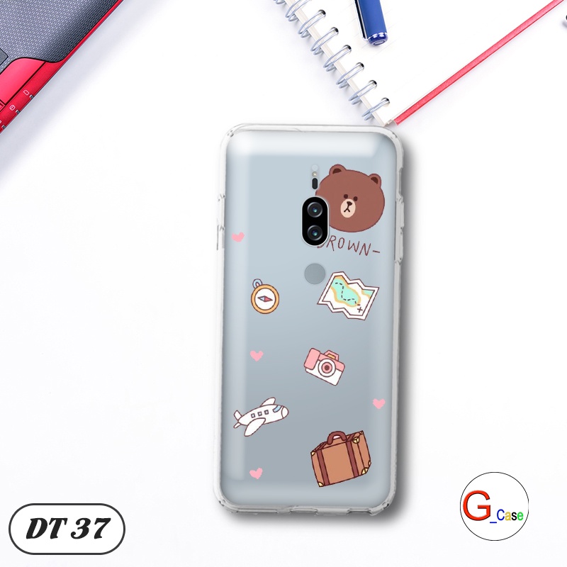 Ốp lưng điện thoại Sony XZ2 dẻo trong in hình