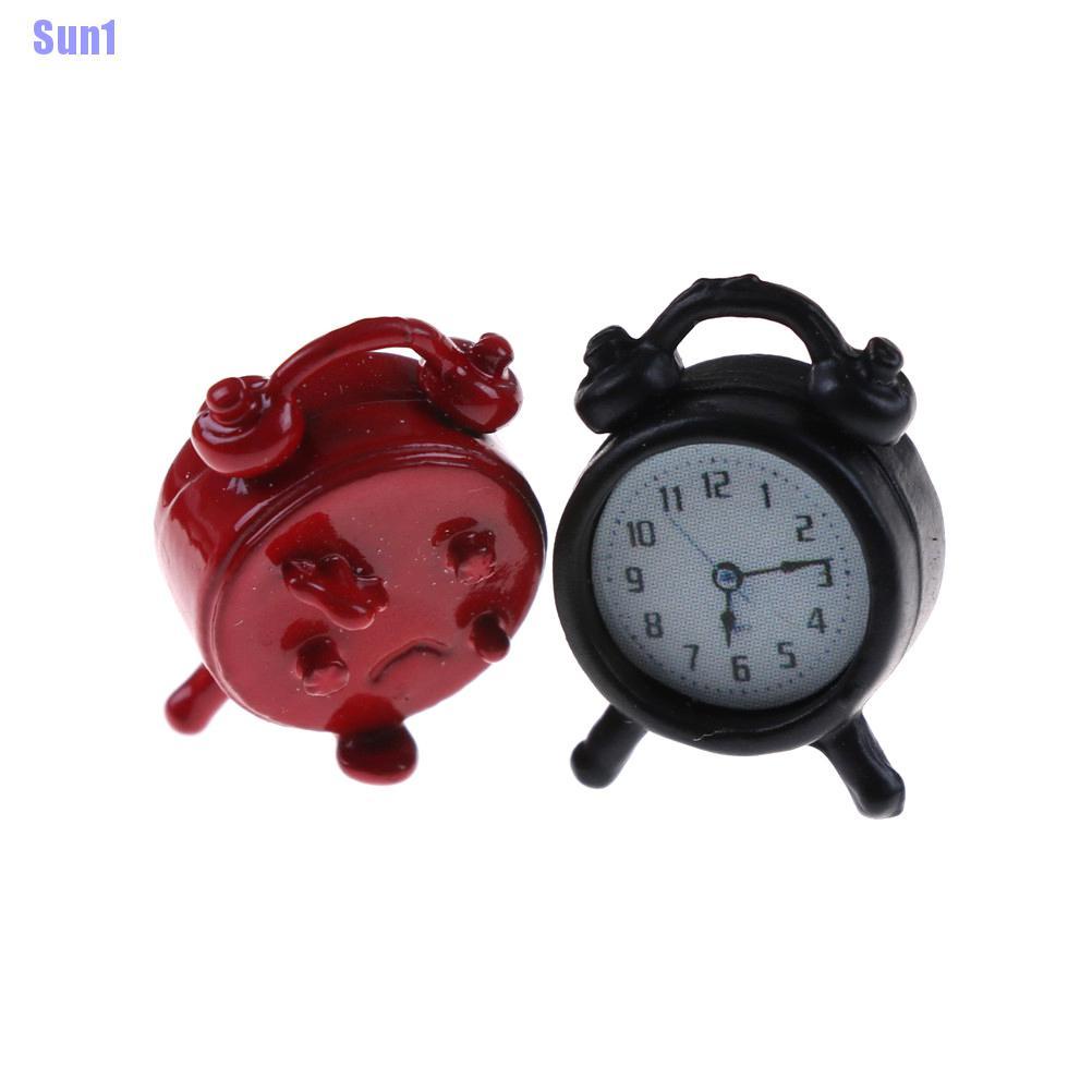 Đồng Hồ Báo Thức Mini Tỉ Lệ 1 / 12 Cho Búp Bê