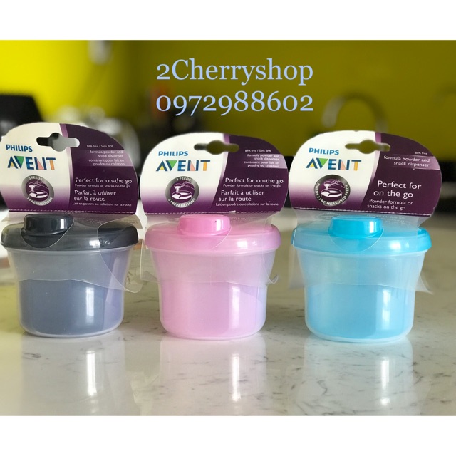 Hộp chia sữa Phillip Avent 3 ngăn