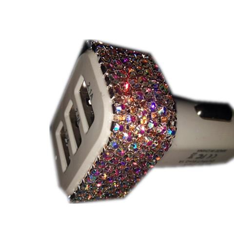 Bộ Sạc Nhanh Đa Năng Có Đèn led Cổng USB Cho Xe Hơi