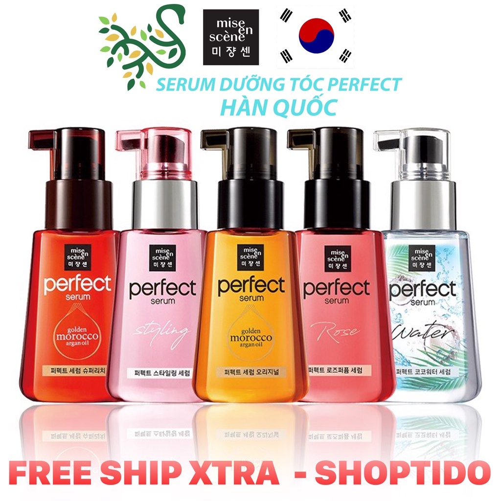 Serum dưỡng tóc Mise En scene perfect repair hair rerumdạng gel phục hồi hư tổn, dưỡng tóc chắc khỏe 80ml NCC SHOPTIDO