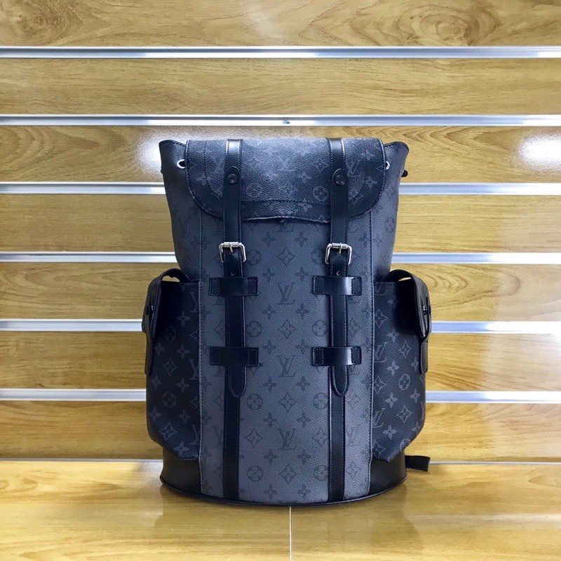 Balo thời trang cho nam Louis Vuitton LV size lớn da thật cao cấp