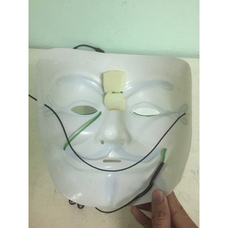 Mặt Nạ Hacker Phát Sáng Đèn Led DJ