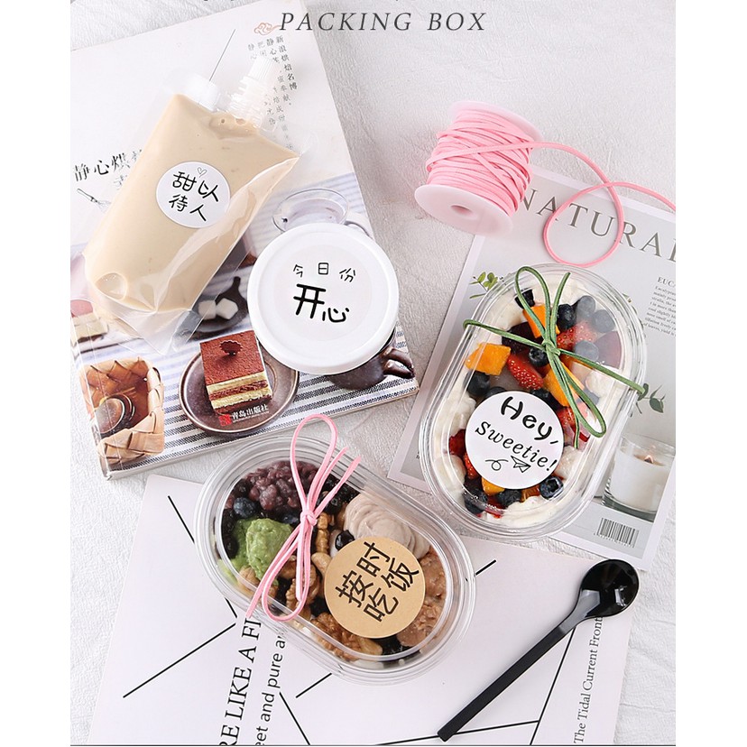 1 cuộn dây cuộn trang trí hộp tiramisu 1 cuộn 22 mét