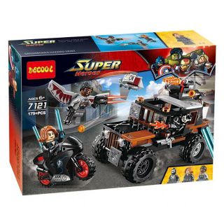FREESHIP ĐƠN 99K_Lắp ráp lego decool 7121 - vụ cướp mạo hiểm