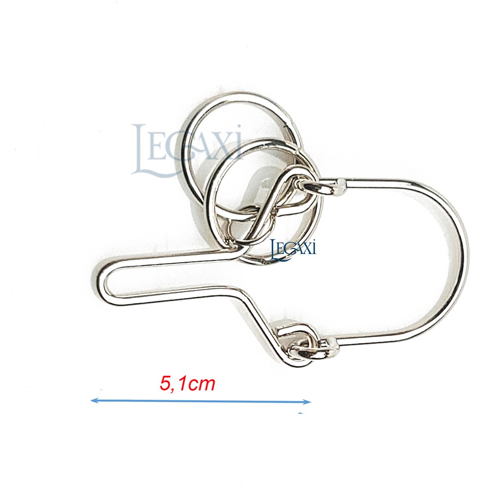 Móc Khóa IQ Tháo Sắt Đồ Chơi Thông Minh TOA4 Legaxi