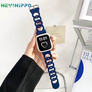 Dây Đeo Bằng Silicone Màu Kẹo Cho Đồng Hồ Thông Minh Series 7 / 6 / SE / 5 / 4 / 3 iwatch 45 / 44 / 42 / 41 / 40 / 38mm