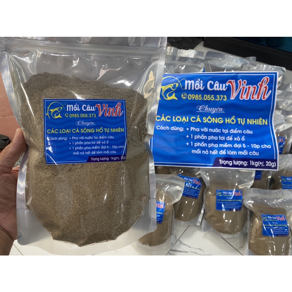 MỒI CÂU Vinh tổng hợp ( gói 1kg)
