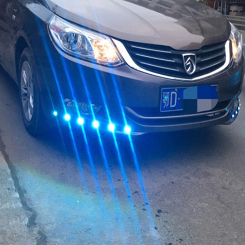 Bộ 2 Đèn led Mắt Đại Bàng drl 18mm Chống Nước Phá Sương Mù Cho Xe Hơi