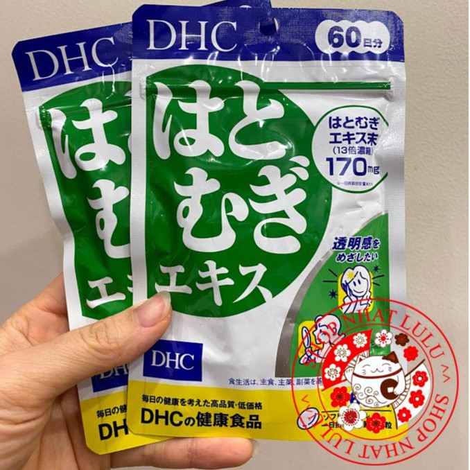 (Đồ uống) Viên uống trắng da Nhật Bản nội địa Adlay Coix Extract 20/60 ngày | BigBuy360 - bigbuy360.vn