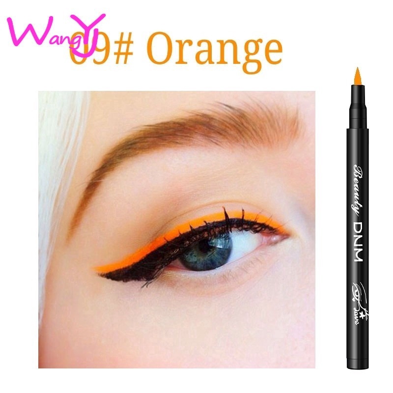 [Hàng mới về] Bút kẻ mắt DNM 6 màu đầu mềm không thấm nước màu đen khô nhanh | BigBuy360 - bigbuy360.vn