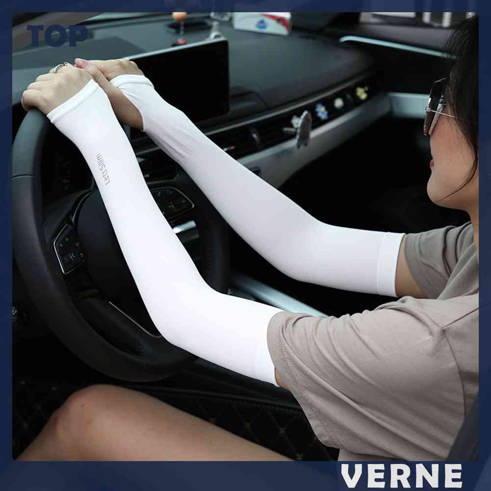Găng Tay Chống Nắng Và Tia UV Bằng Vải Lạnh VERNE Dành Cho Nam Và Nữ