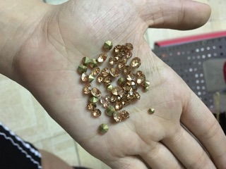 Đá chân nhọn mix size