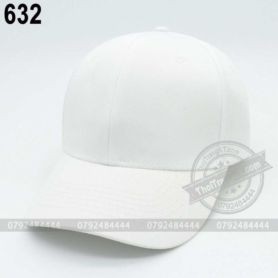 Nón Trơn Móc Đồng ( TRẮNG)