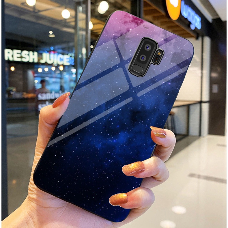 Ốp Lưng SAMSUNG GALAXY S9, S9 PLUS  Ốp kính bóng cao cấp Phi Hành Gia