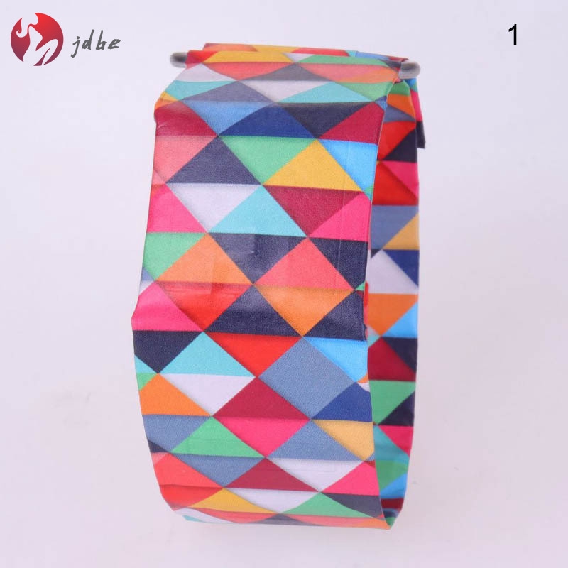 ✿JDBE✿ Paper Wrist Watch Waterproof Strap Digital Fashion For Women Men Student Sport