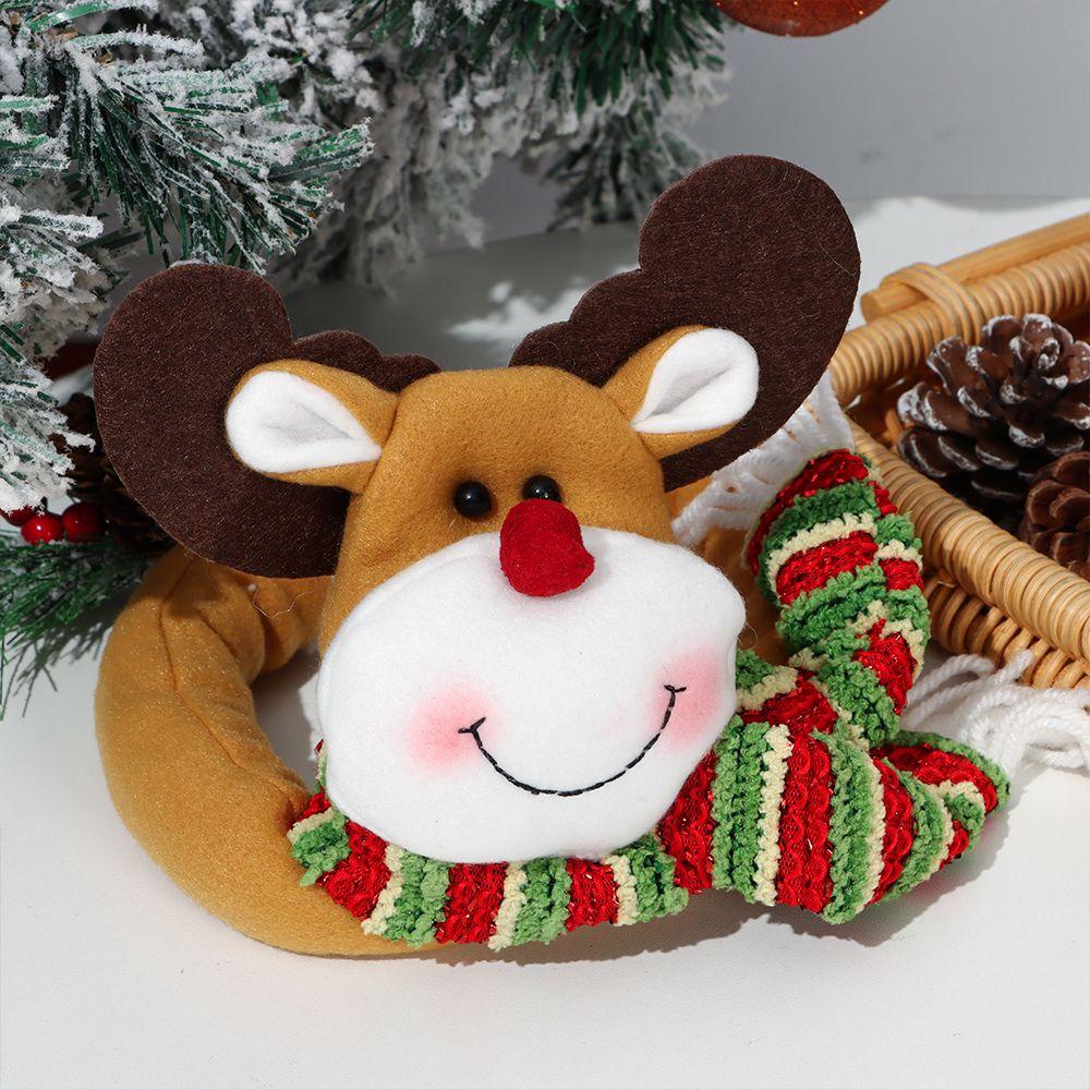 Giá Đỡ Rèm Cửa Hình Người Tuyết / Ông Già Noel Trang Trí Nhà Cửa Nhân Dịp