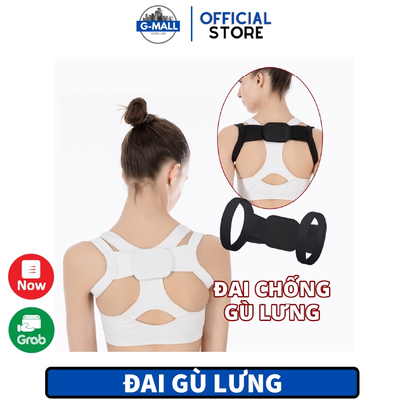 Đai Đeo Chống Gù Lưng Chỉnh Sửa Thẳng Dáng Tiêu Chuẩn Quốc Tế - Freesize