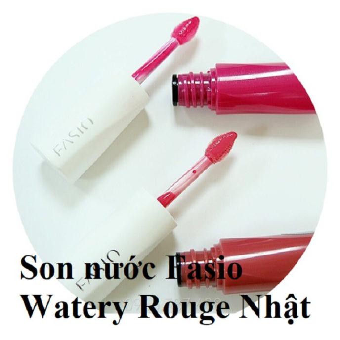 [Sale] Son nước Kose Fasio Watery Rouge Nhật bản nội địa lâu trôi không dính dưỡng ẩm 6g