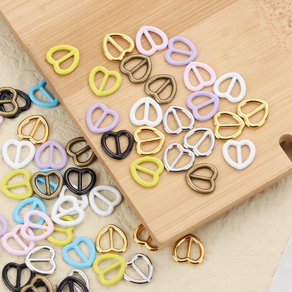 BEBETTERM Set 10 / 20 Khóa Trái Tim Cho Búp Bê Nhồi Bông