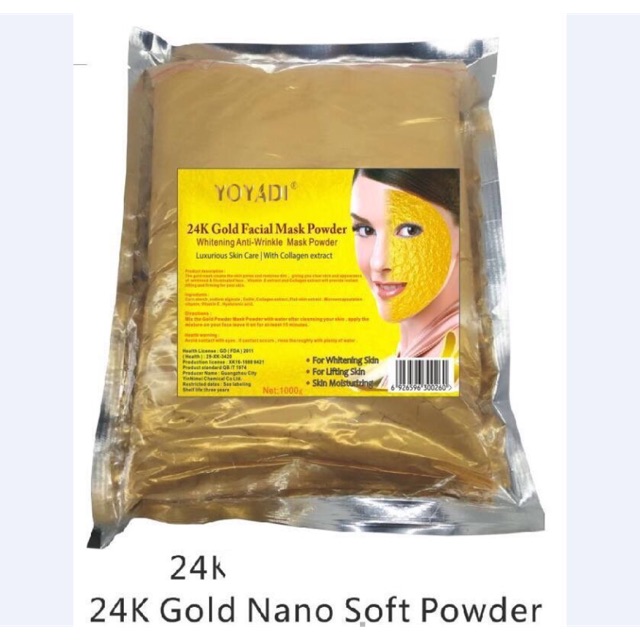 Mặt nạ vàng 24k(1kg)