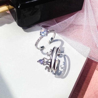 Set nhẫn vương miện