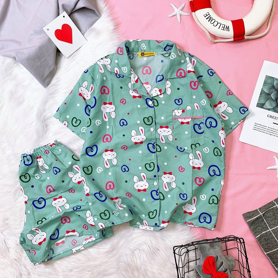 ĐỒ BỘ PYJAMA NGẮN