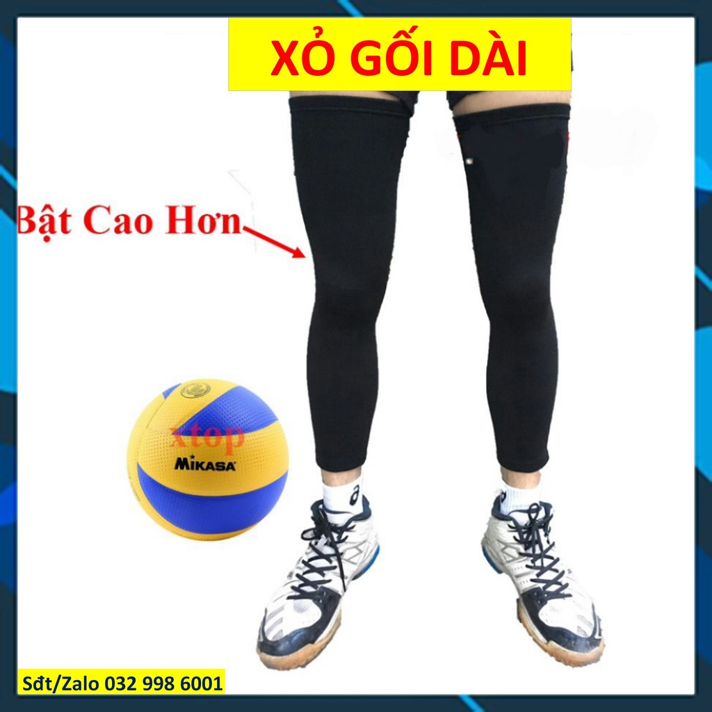 Bó gối bóng chuyền Băng gối dài Bó gối thể thao chính hãng Aolikes Ống chân giữ ấm 7811 7060 7815 101 7813 ddcg