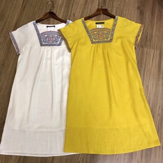 Váy zara thêu viền