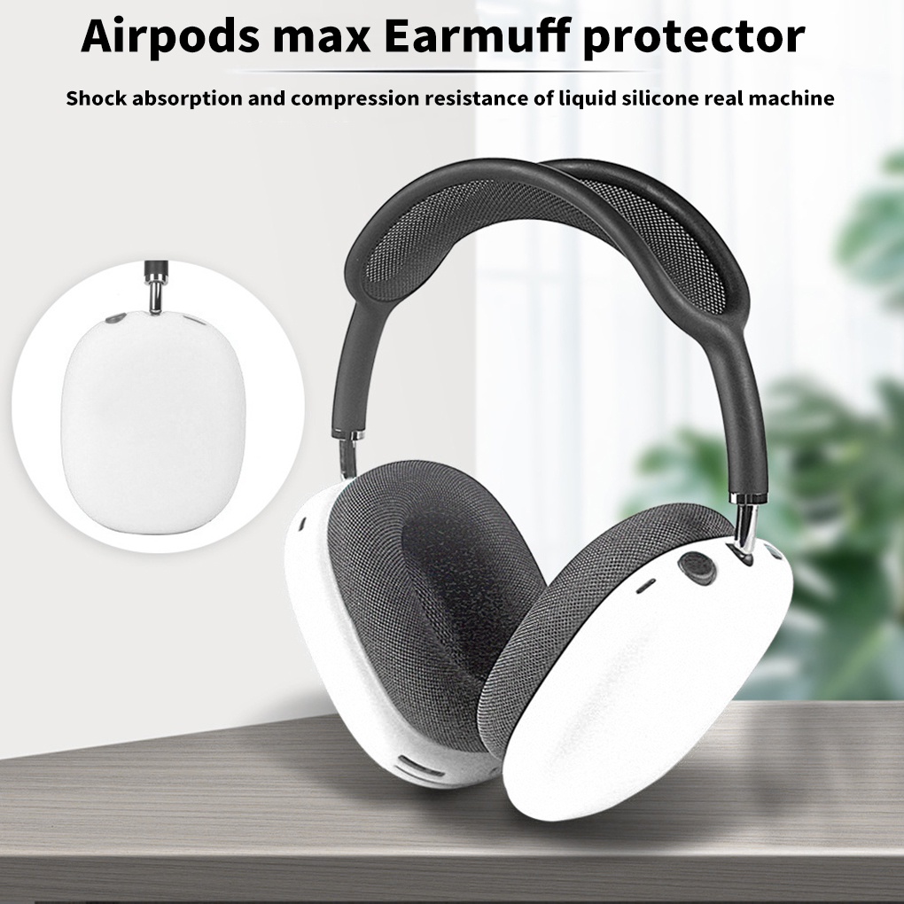 Ốp bảo vệ tai nghe tai nghe Silicone bảo vệ thay thế thích hợp cho Airpods Max