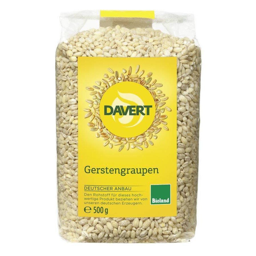 Hạt đại mạch hữu cơ Davert 500gr
