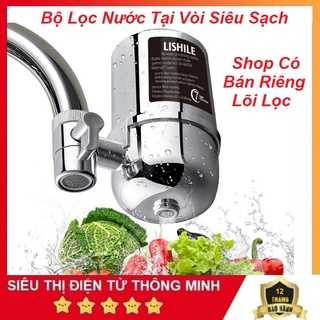 Máy lọc nước 7 lớp lọc lishile chính hãng, bộ lọc nước tại vòi - cao cấp - siêu sạch - có lõi lọc thay thế - bh 6 tháng