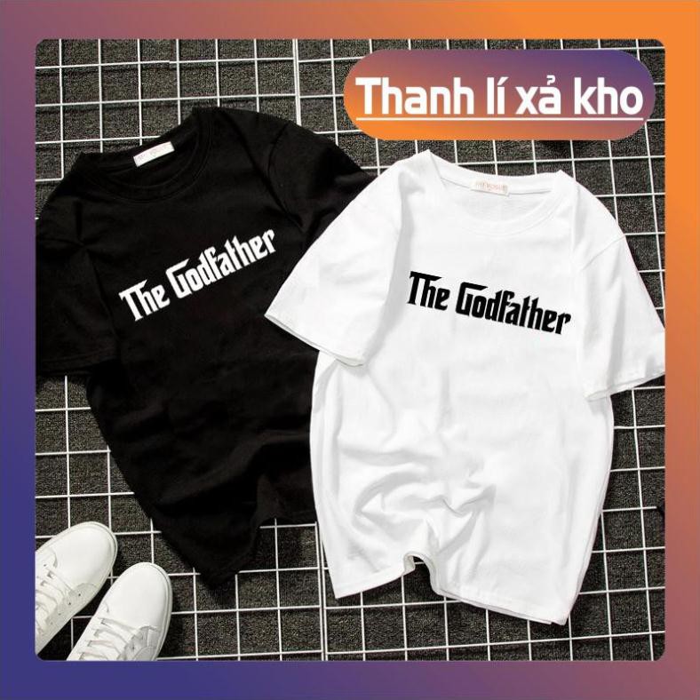 [Giá Hủy Diệt] Áo thun form rộng unisex the godfather vải dày mịn 2019T22063