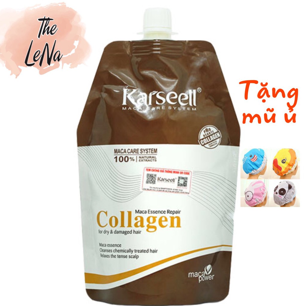 ✅[ KARSEELL ] Ủ TÓC COLLAGEN - KEM Ủ TÓC PHỤC HỒI COLLAGEN KARSEELL 500ML CHÍNH HÃNG [ HOT NHẤT ]